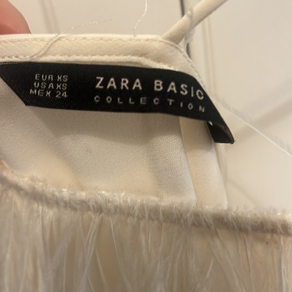 Zara Basic Collection Feather Blouse - Picture 4 of 5